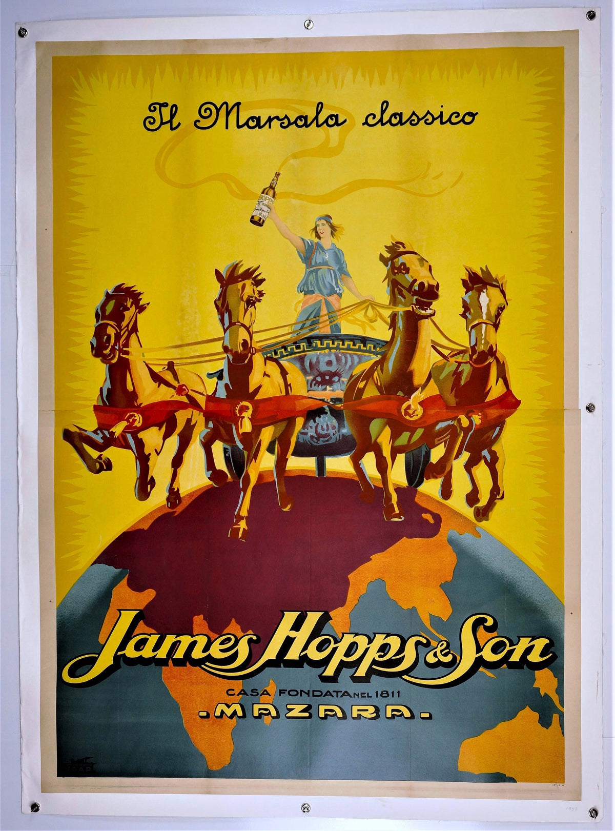 James Hopps &amp; Sons - Authentic Vintage Poster