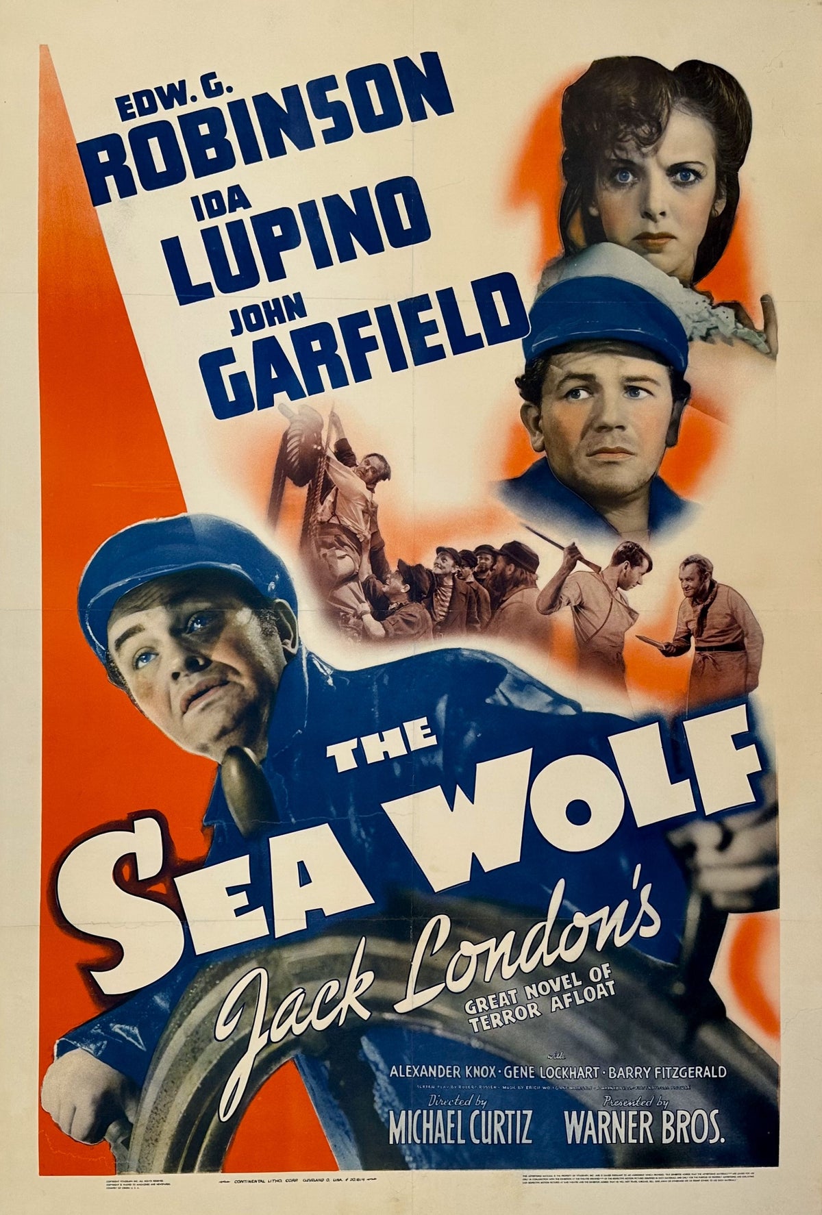 Sea Wolf - Authentic Vintage Poster