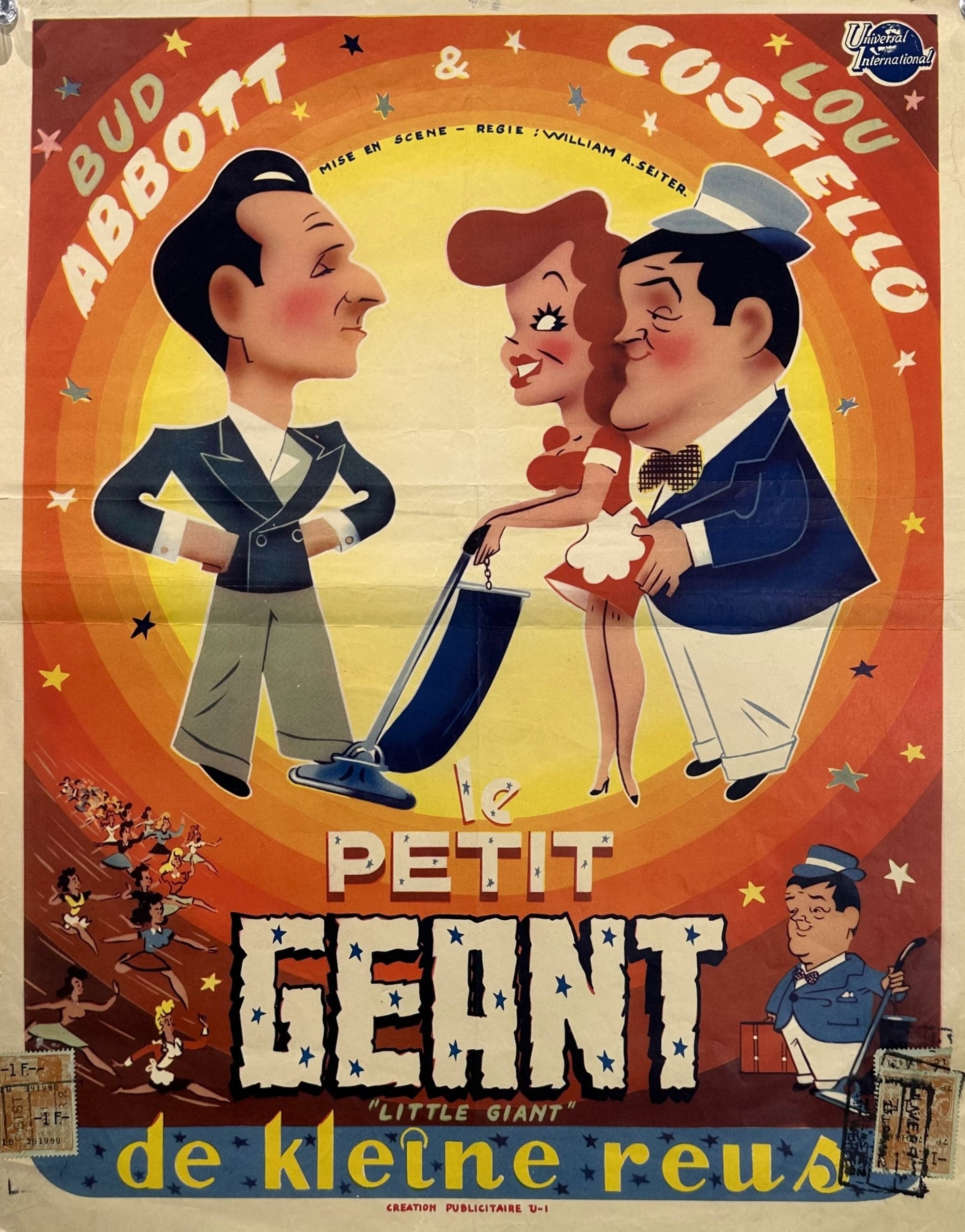 Petit Geant- Little Giant - Authentic Vintage Poster