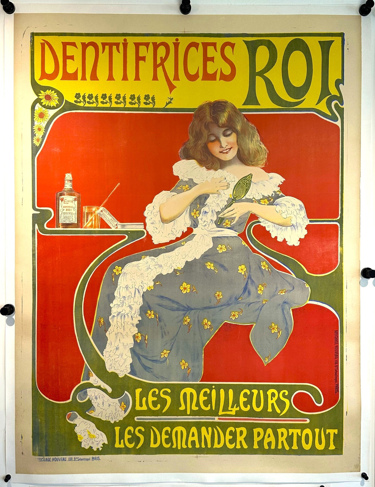 Dentrifices Roi - Authentic Vintage Poster