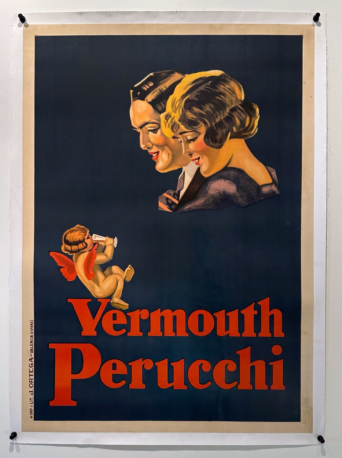 Vermouth Perucci - Authentic Vintage Poster