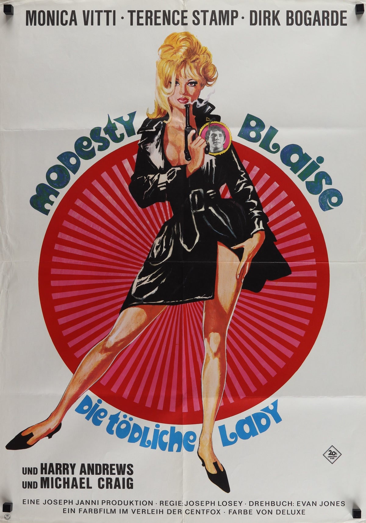 Modesty Blaise - Authentic Vintage Poster