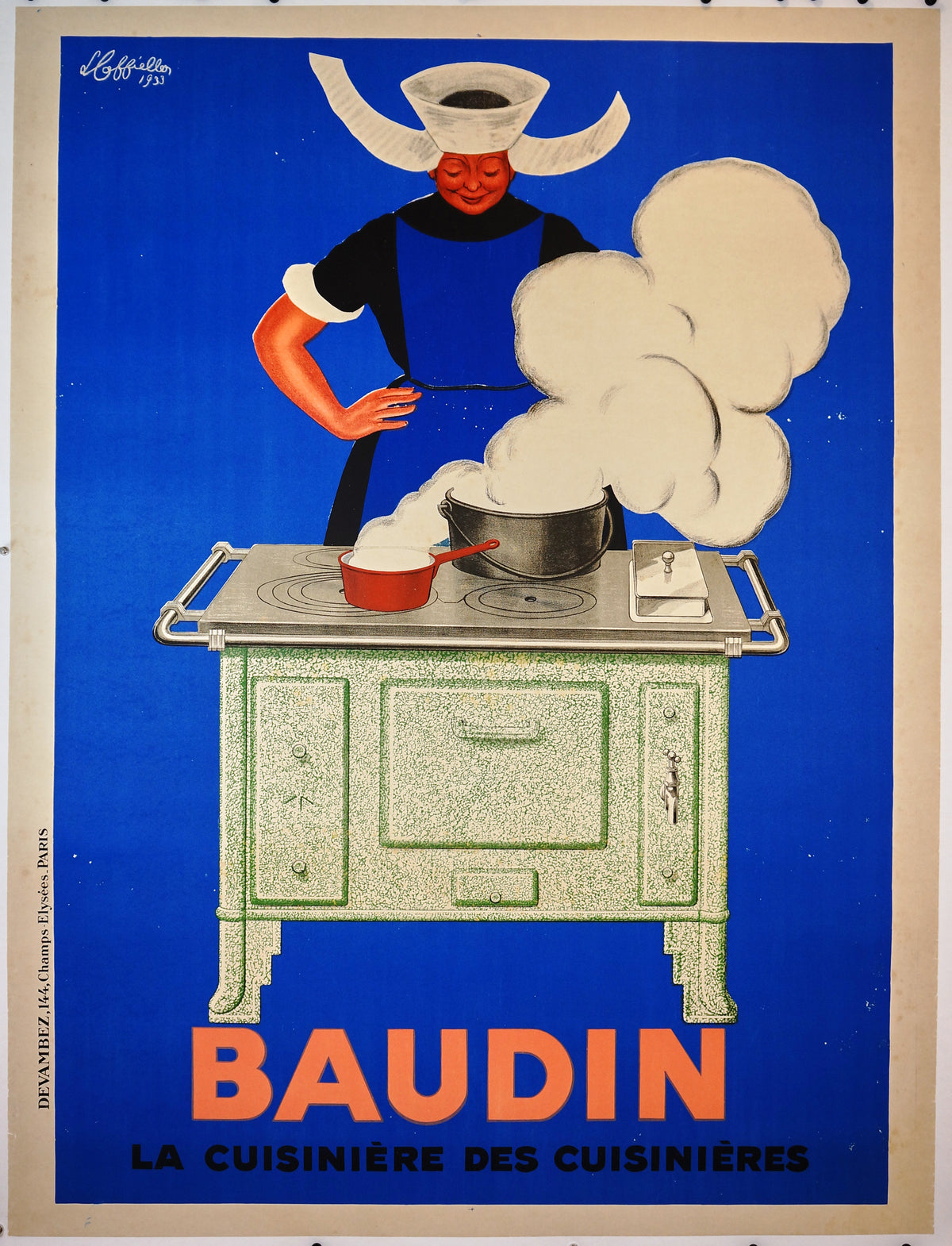 Baudin by Leonetto Cappiello - Authentic Vintage Poster