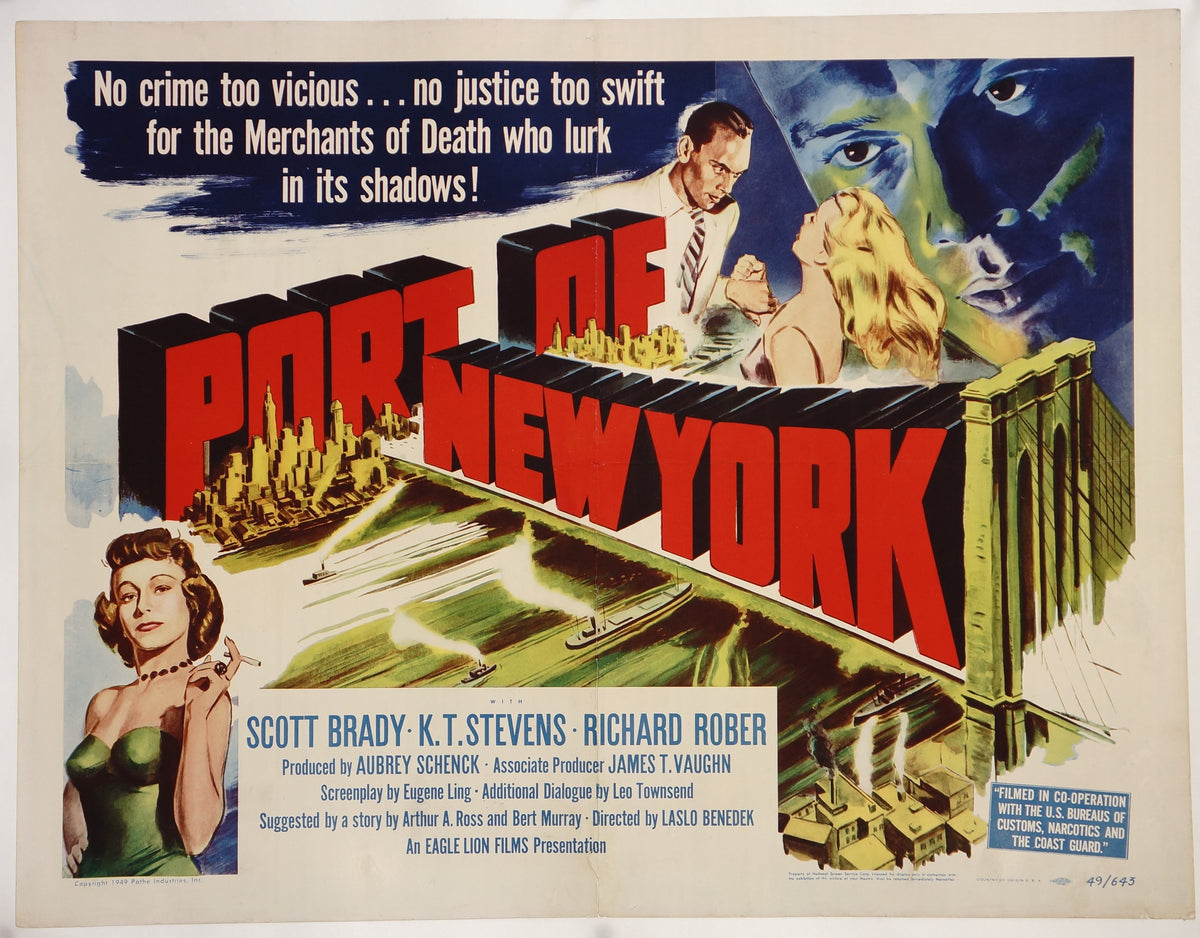 Port of New York - Authentic Vintage Poster