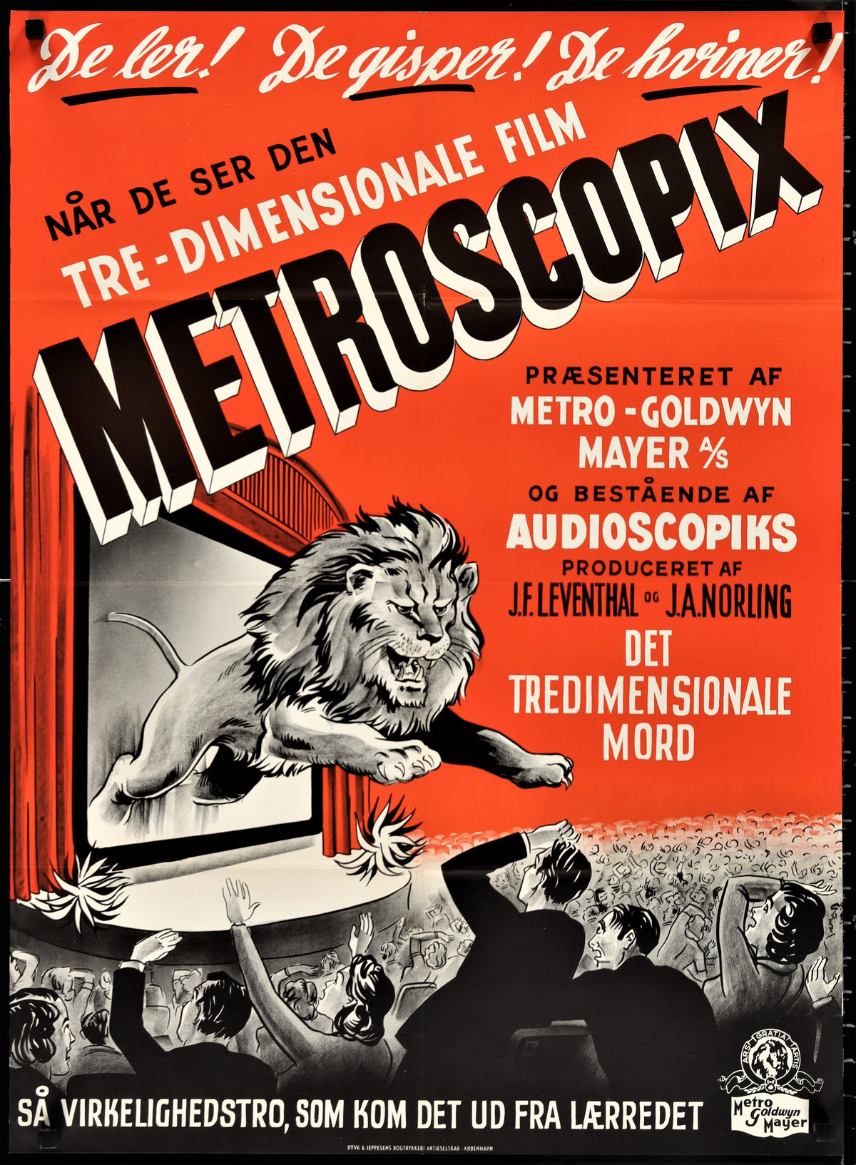 Metroscopix - Authentic Vintage Poster