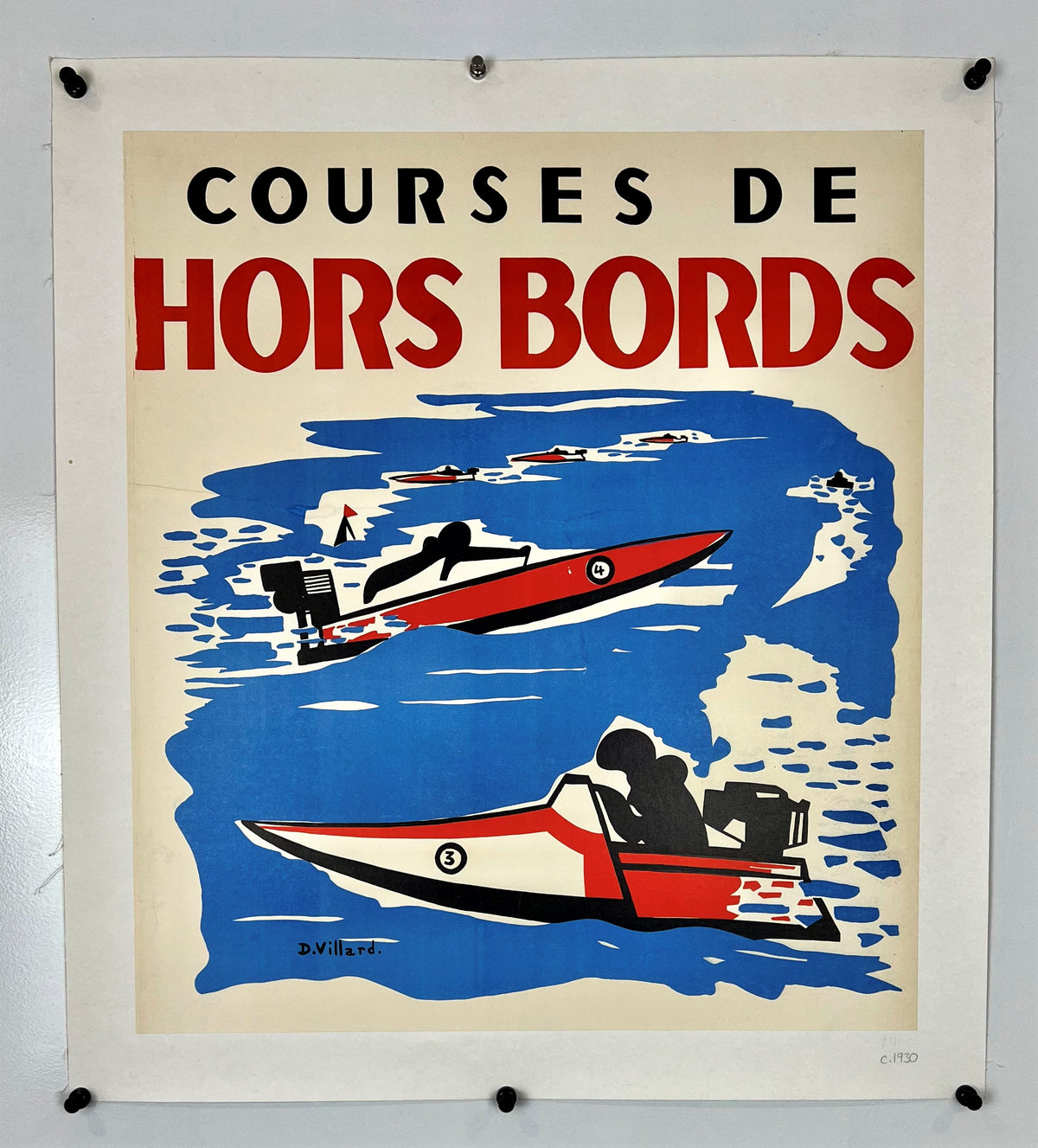 Hors Bords - Authentic Vintage Poster