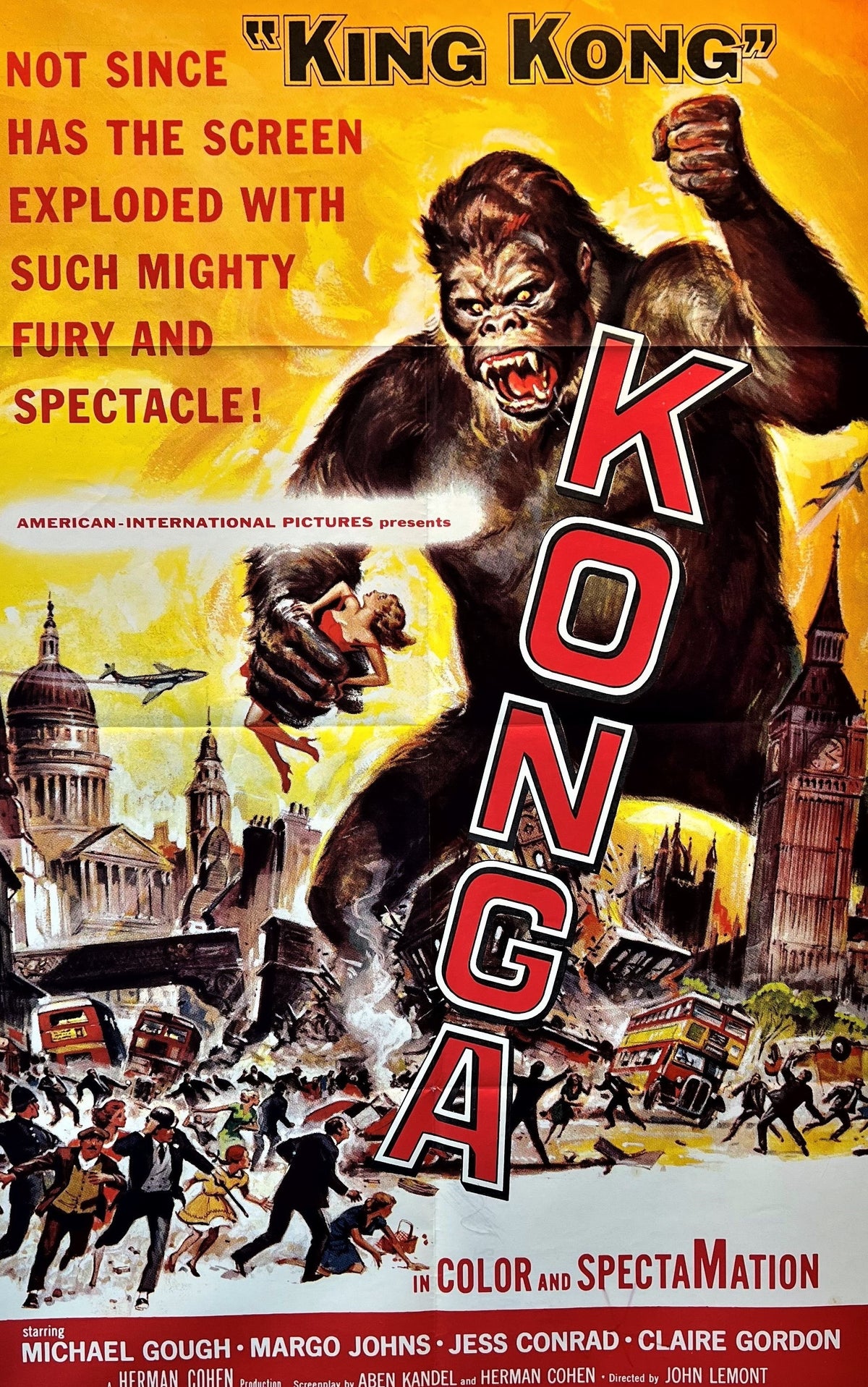 Konga - Authentic Vintage Poster