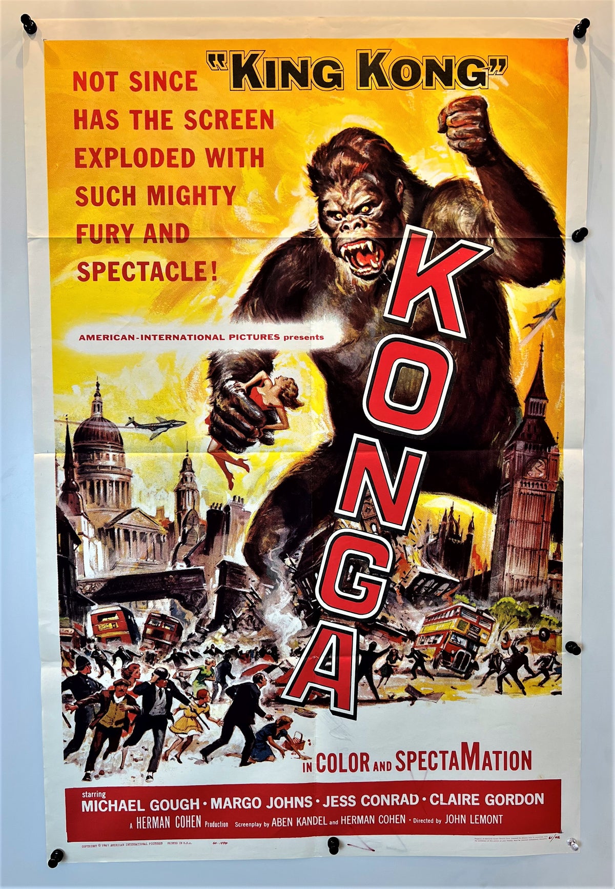 Konga - Authentic Vintage Poster
