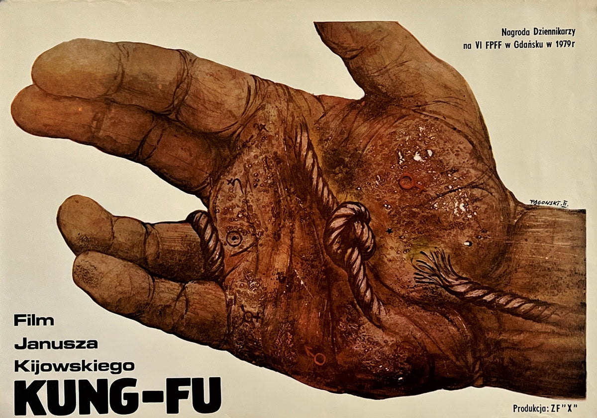 Kung-Fu, Polish Release - Authentic Vintage Poster