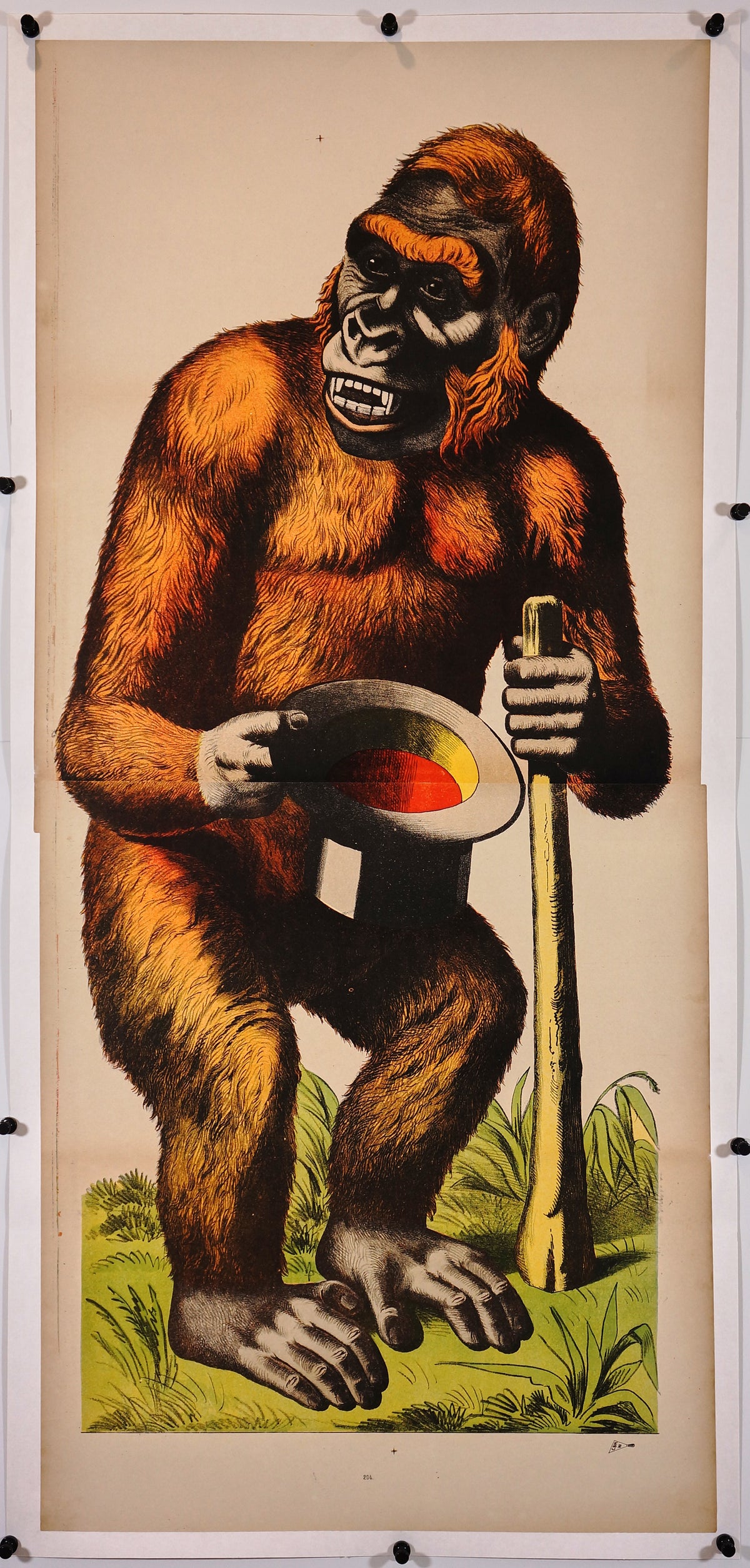Wissembourg, Gorilla - Authentic Vintage Poster