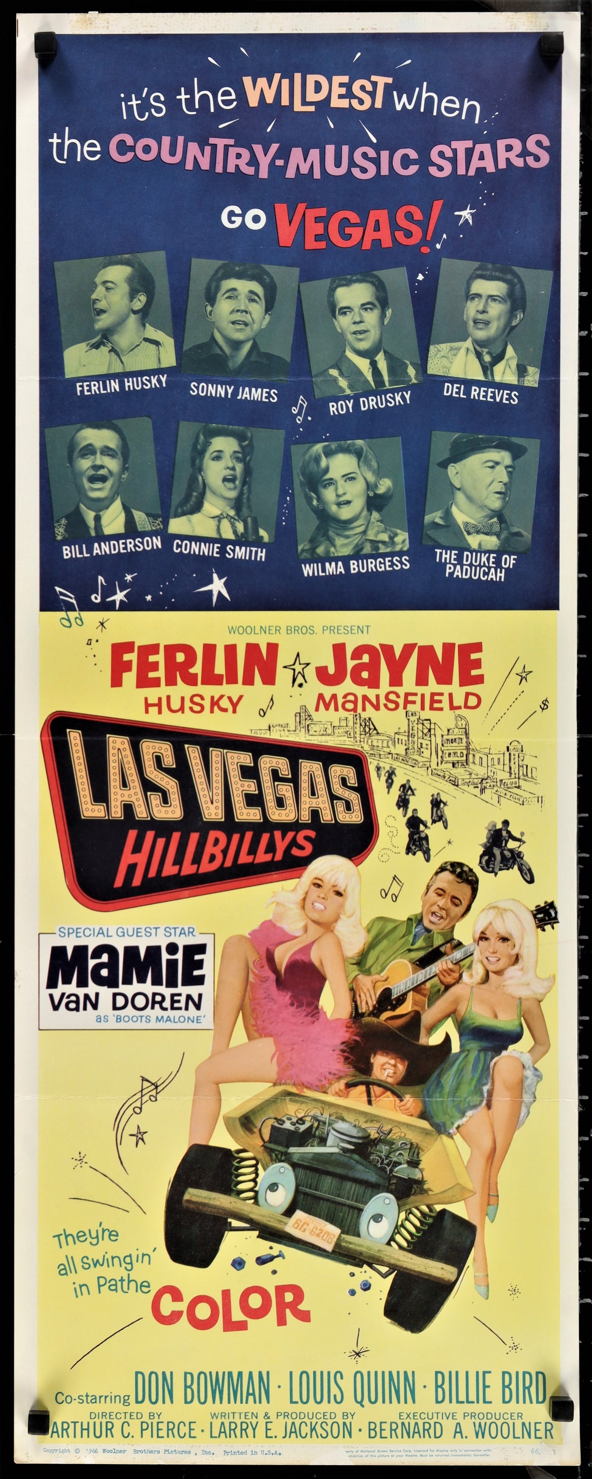 Las Vegas Hillbillies - Authentic Vintage Poster