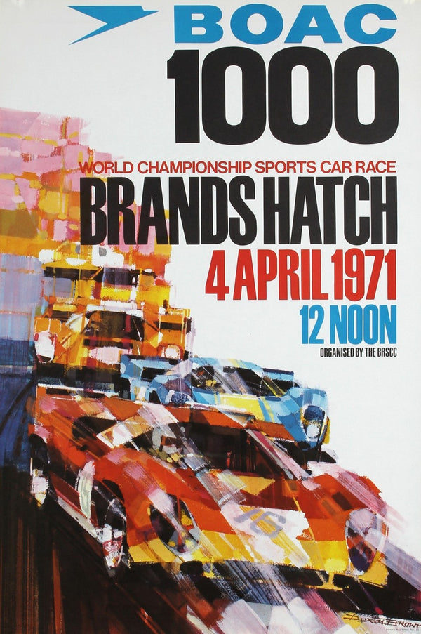 World Championship, BOAC 1000 - Authentic Vintage Poster