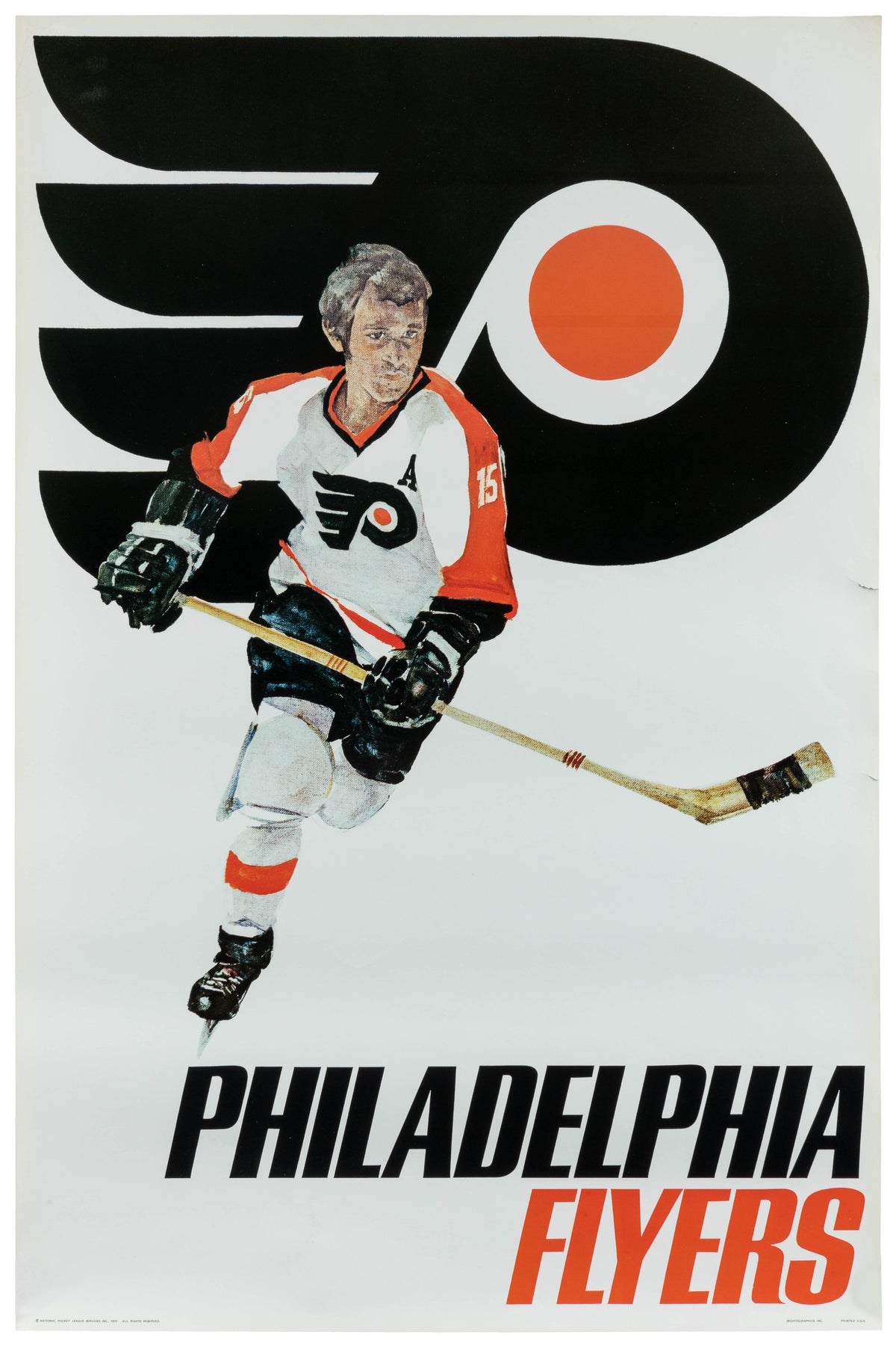 Philadelphia Flyers, NHL - Original Vintage Poster