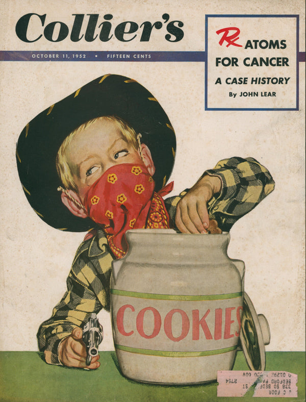 Cookie Jar- Collier's Magazine - Authentic Vintage Cover Art
