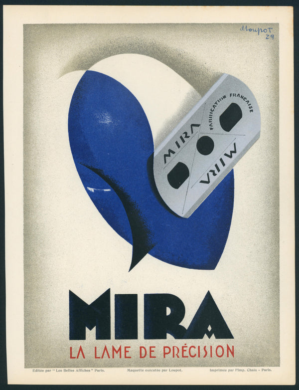 Mira by Charles Loupot - Authentic Vintage Poster