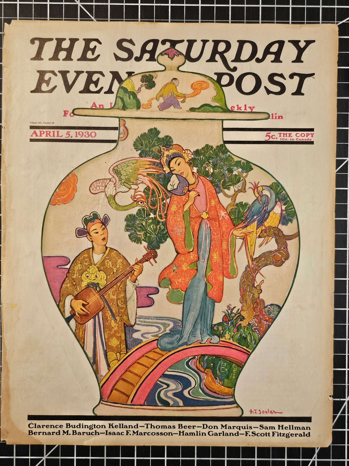 Saturday Evening Post- April, 1930