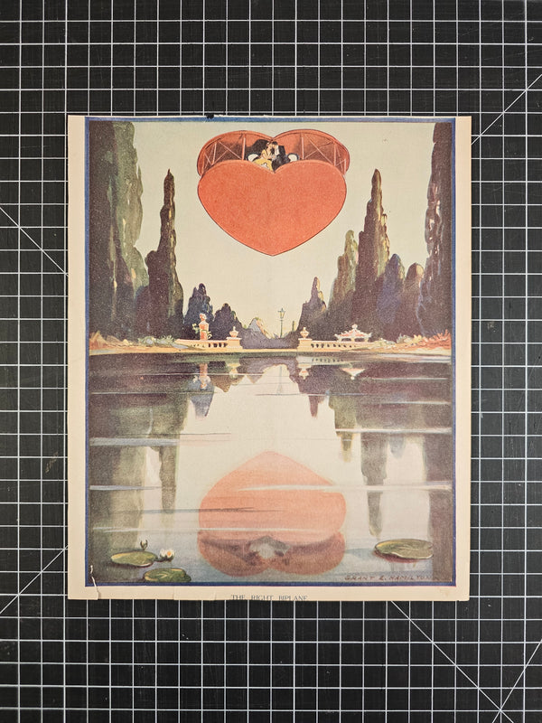 The Right Biplane - Authentic Vintage Cover Art