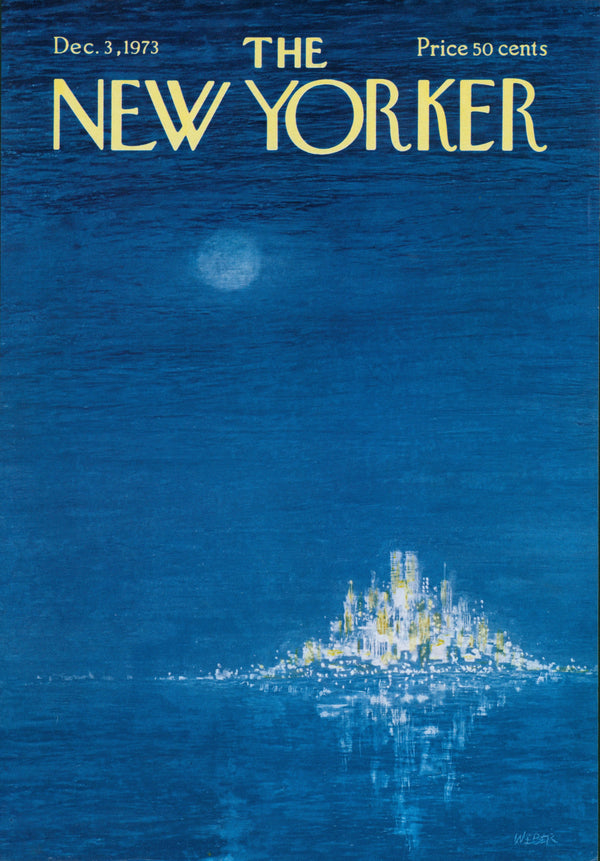 Starry Night- The New Yorker - Authentic Vintage Cover Art