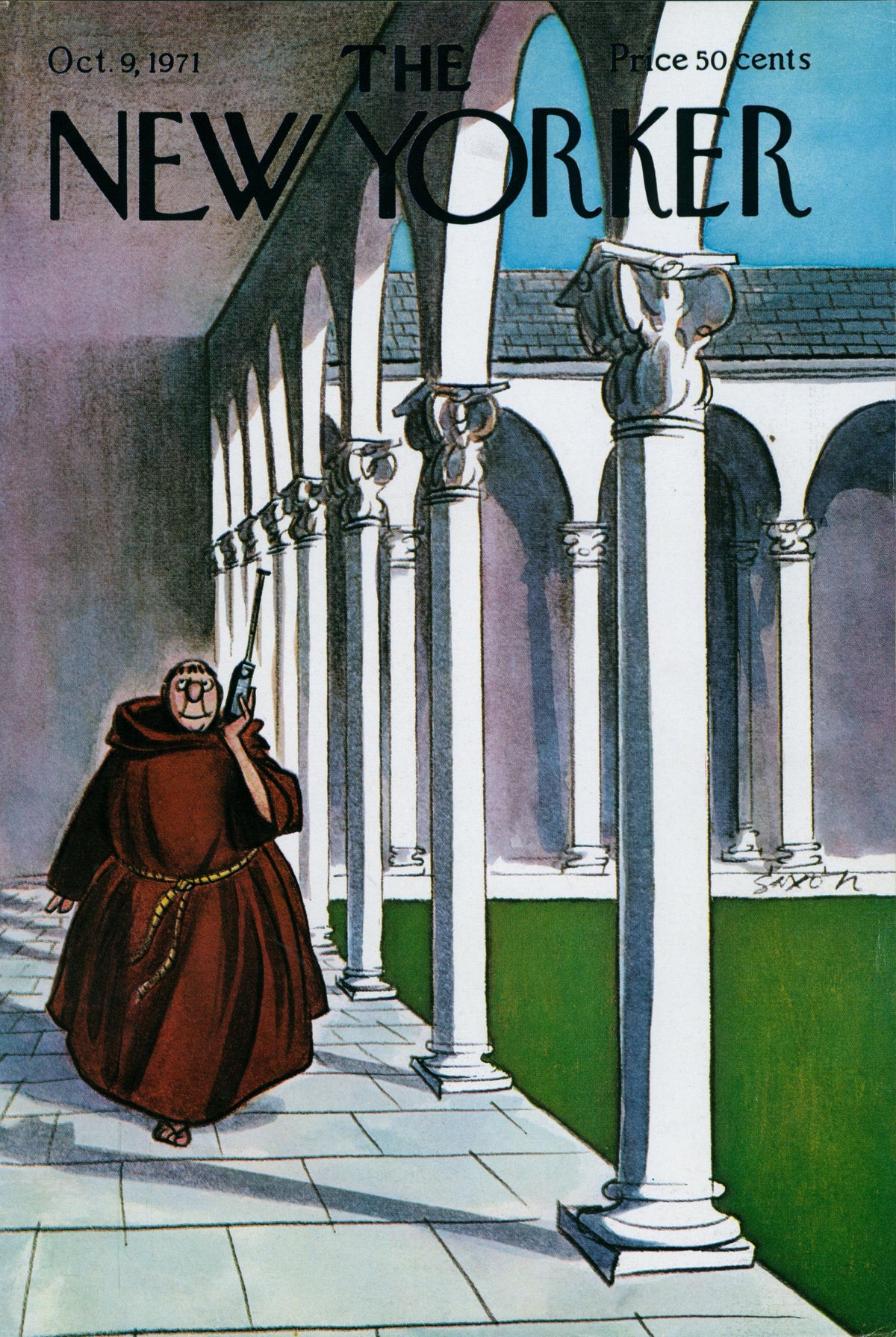 House Call- The New Yorker - Authentic Vintage Cover Art