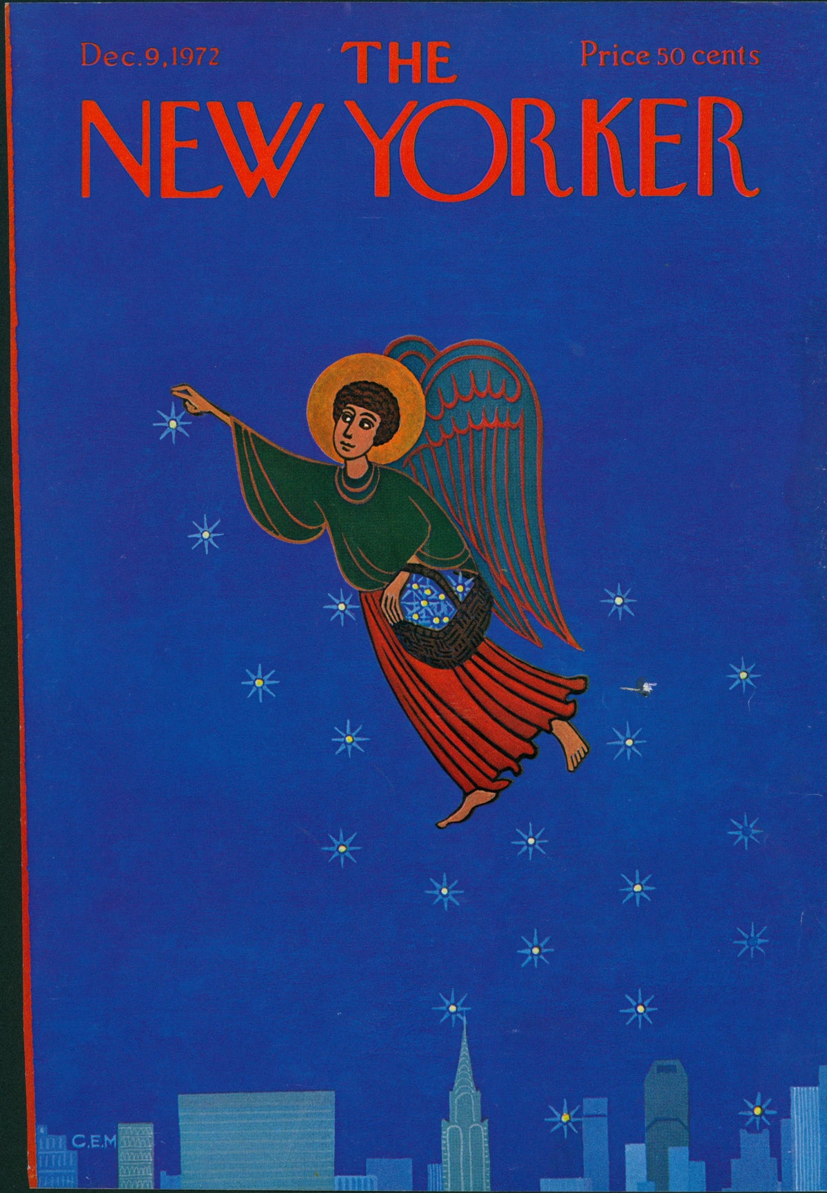 Our Sweet Angel- The New Yorker - Authentic Vintage Cover Art