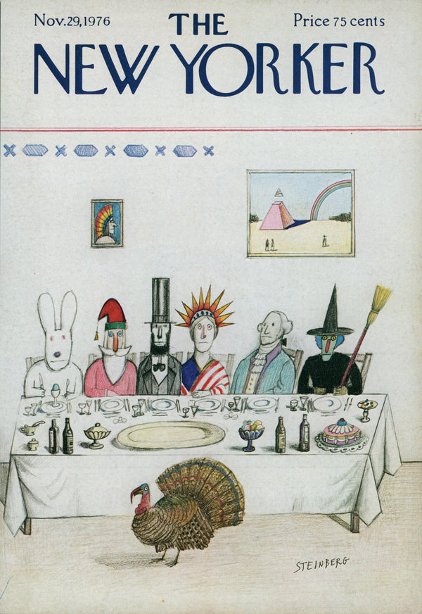 The Last Supper- The New Yorker - Authentic Vintage Cover Art
