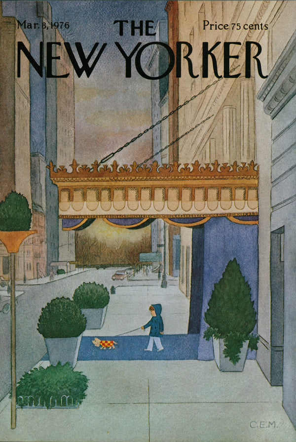 City Dog- The New Yorker - Authentic Vintage Cover Art