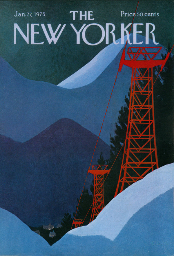 Power Grid- New Yorker - Authentic Vintage Cover Art