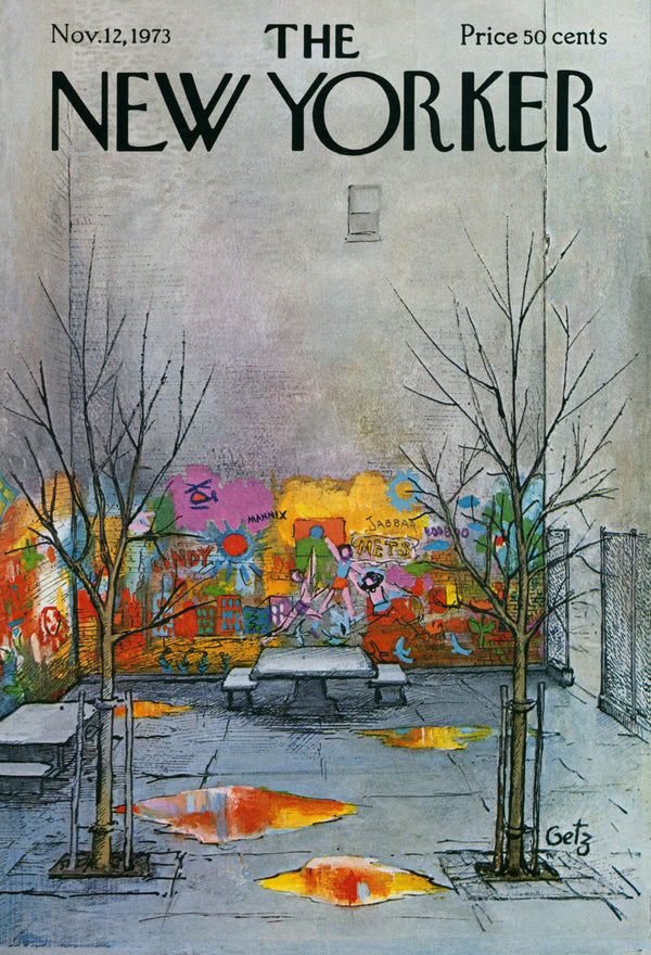 Park Pals- The New Yorker - Authentic Vintage Cover Art