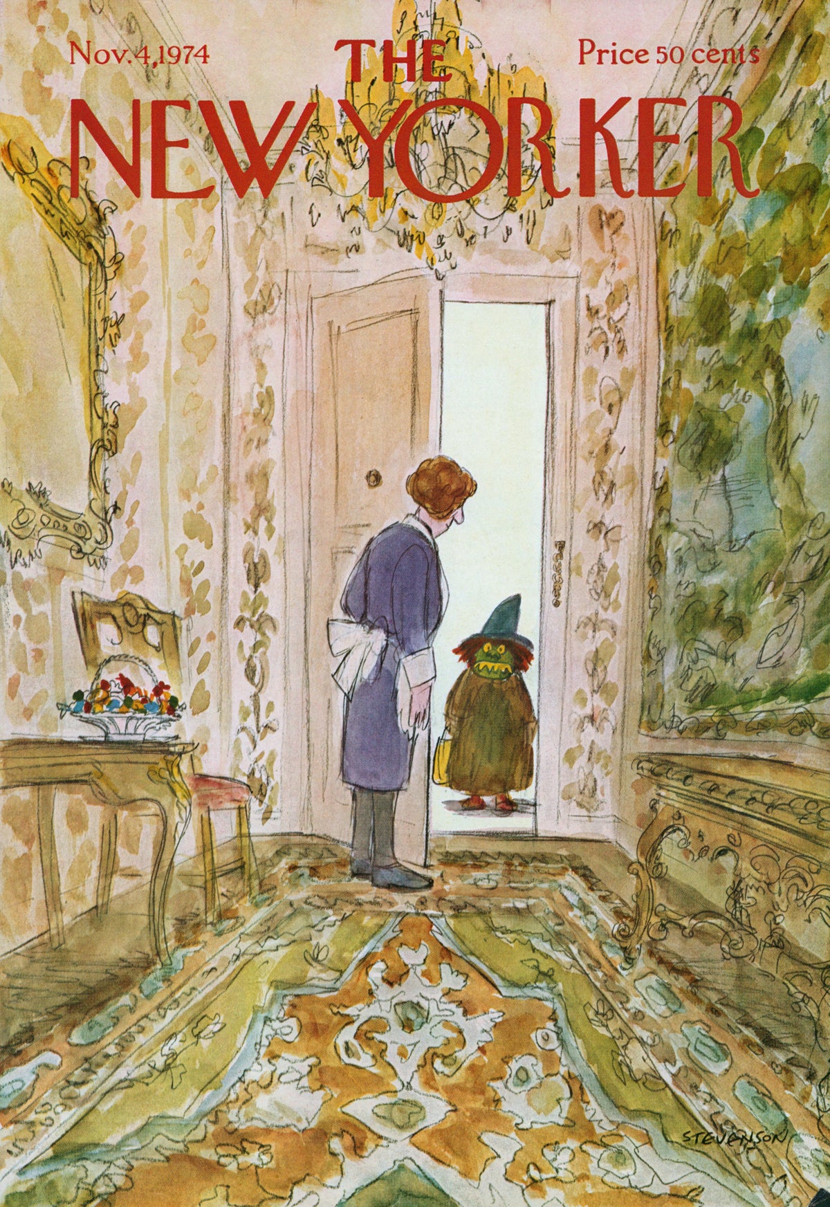 Late to the Party- The New Yorker - Authentic Vintage Cover Art