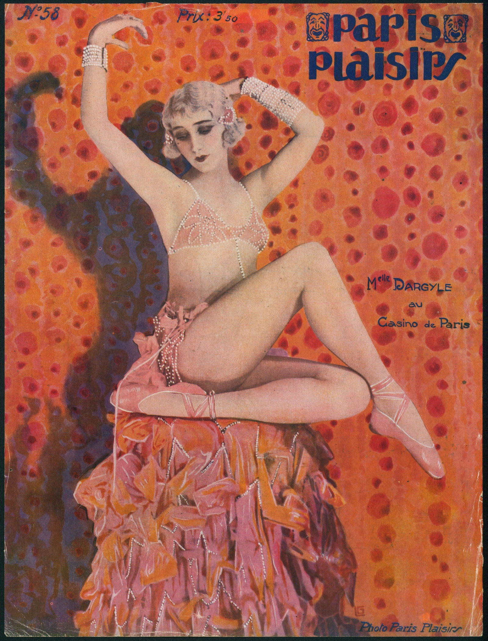 Parisian Pleasures - Authentic Vintage Cover Art