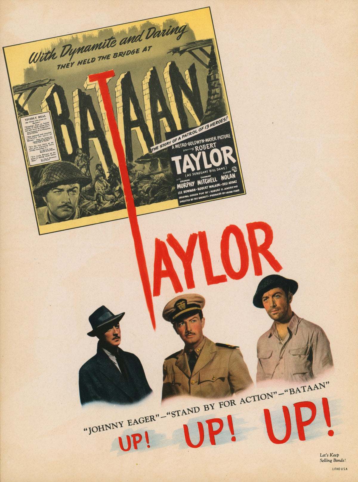 Bataan- Trade Ad - Authentic Vintage Illustration