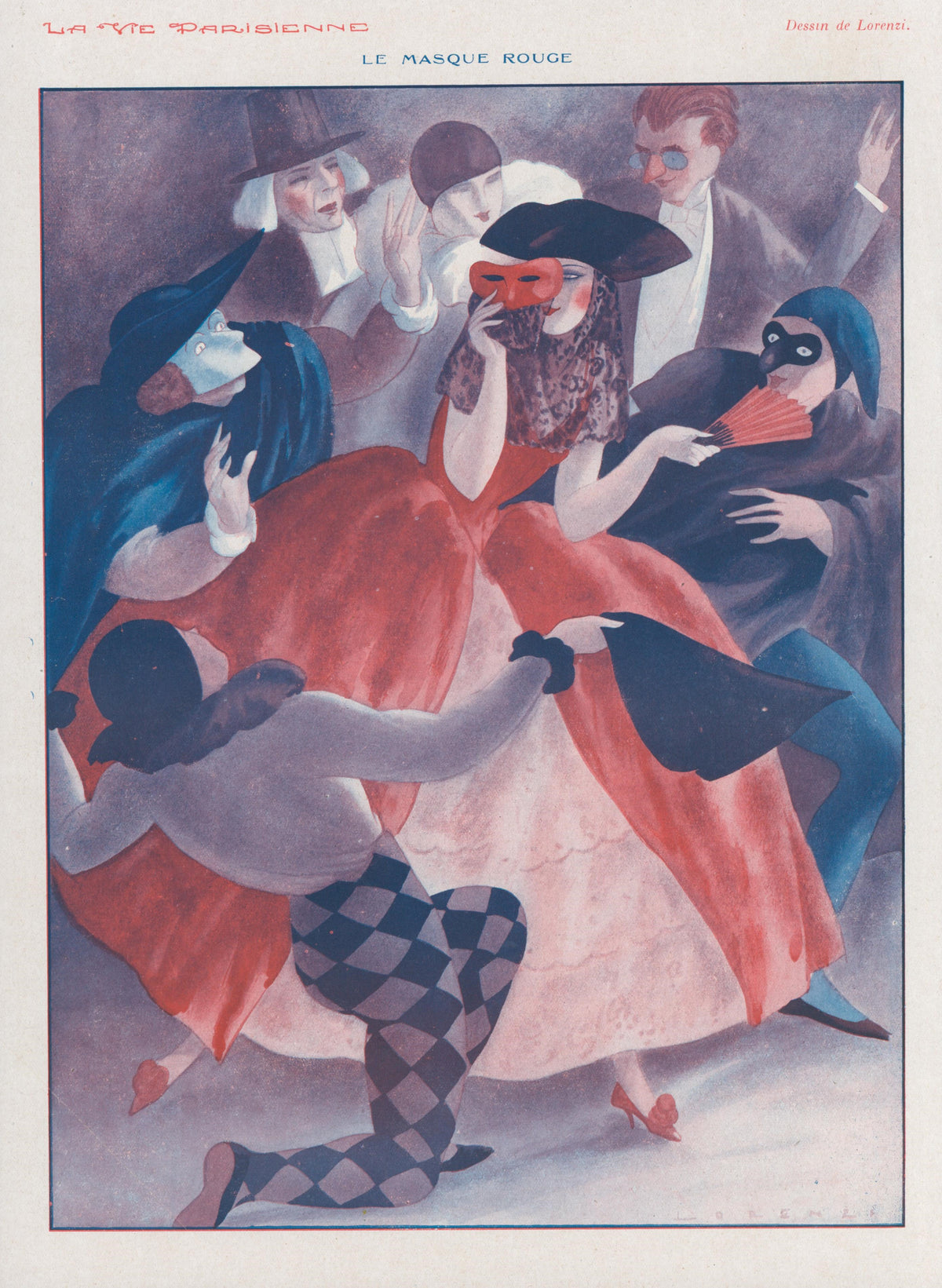 La Vie Parisienne Illustrations