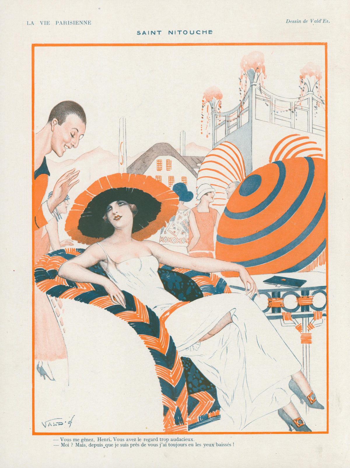 La Vie Parisienne Illustrations