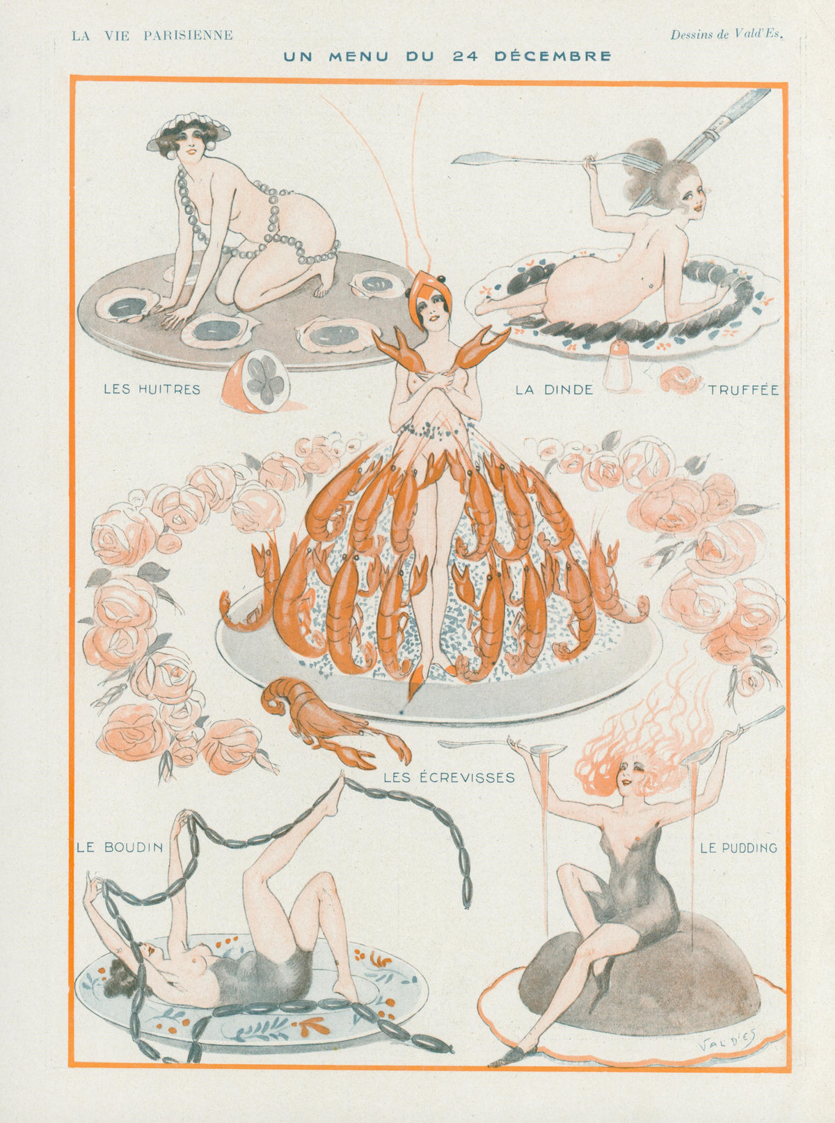 La Vie Parisienne Illustrations