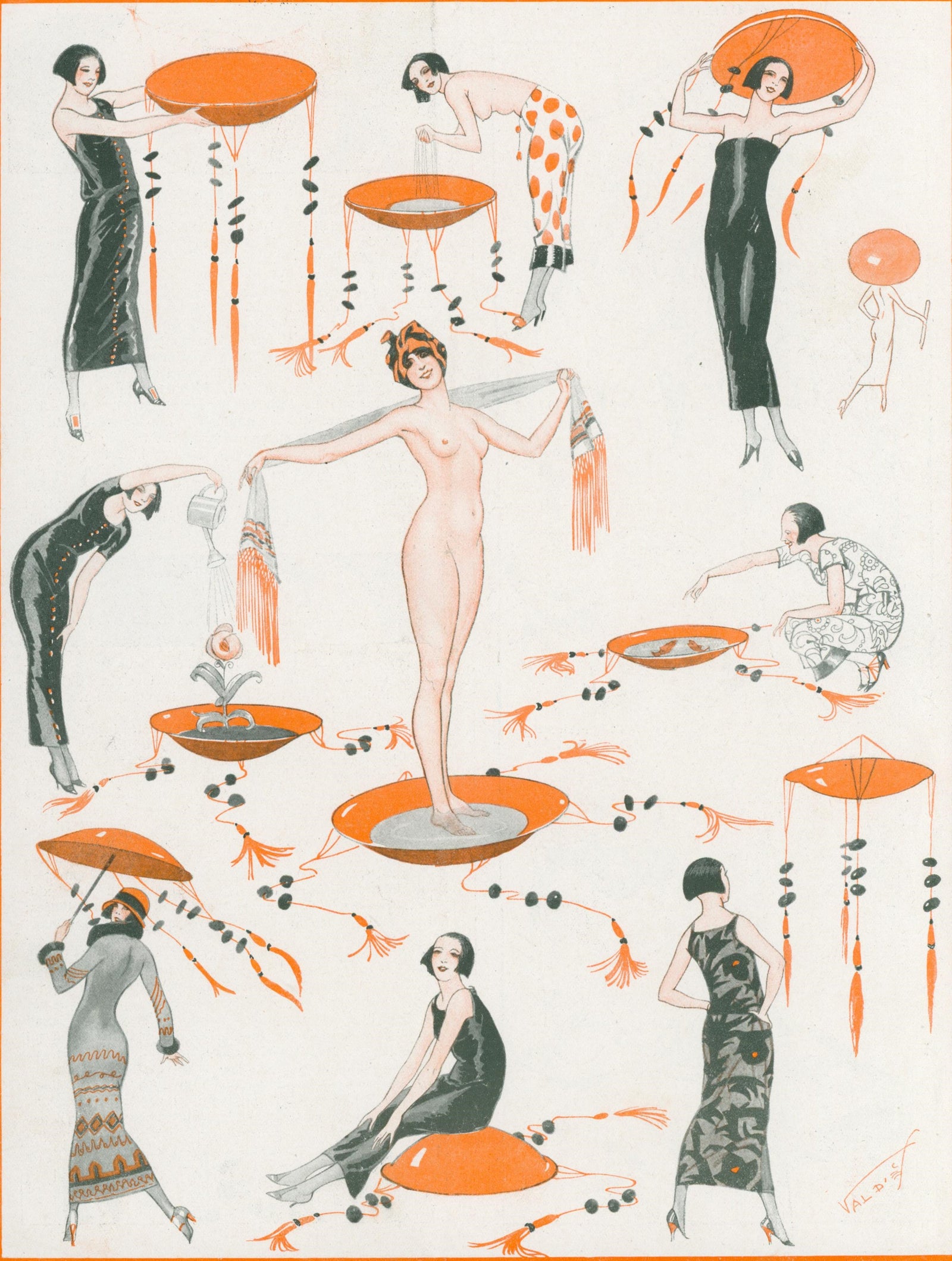La Vie Parisienne Illustrations