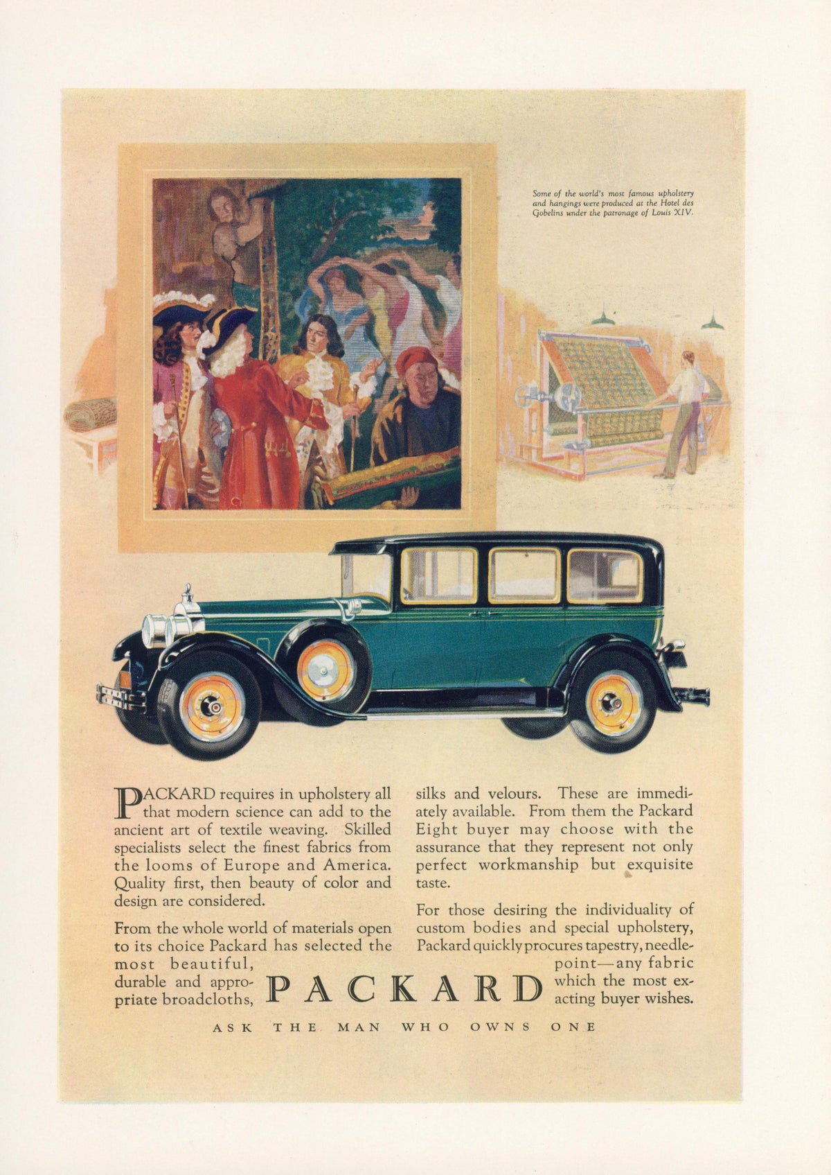 Packard Motors - Original Vintage Ad: