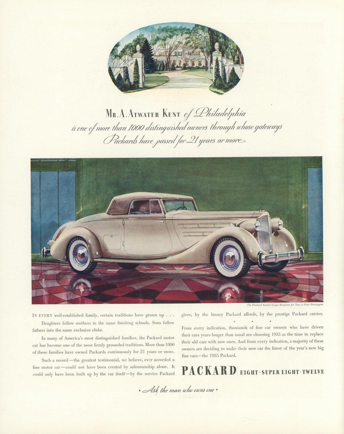 Packard, Vintage Ad - Original Vintage Ad: