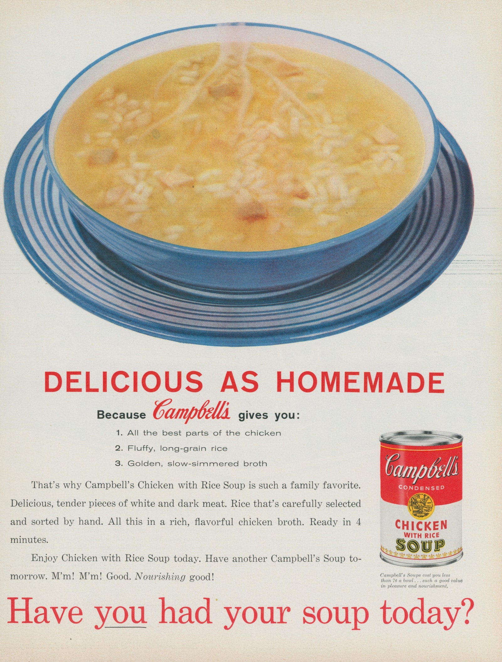 Campbell's Soup, Vintage Ad - Original Vintage Ad: