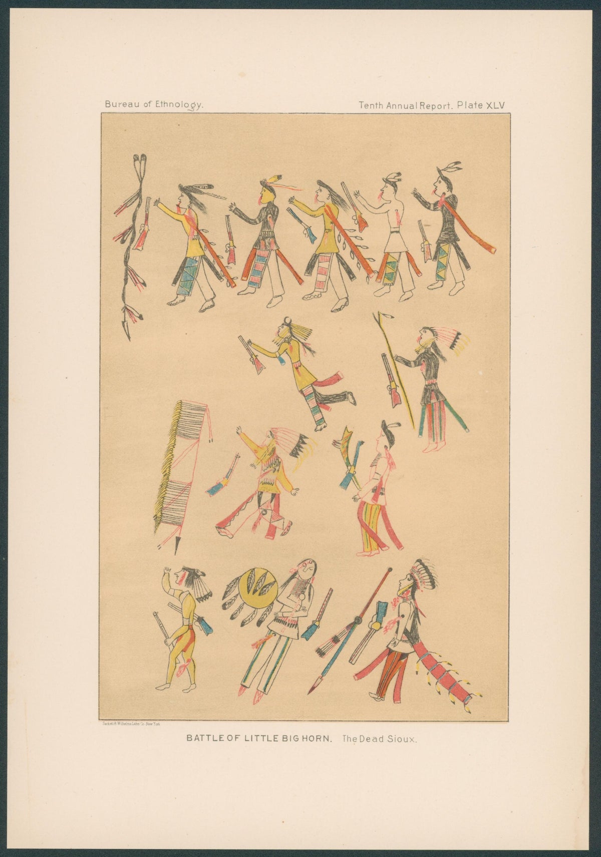 The Dead Sioux, Battle of Little Bighorn