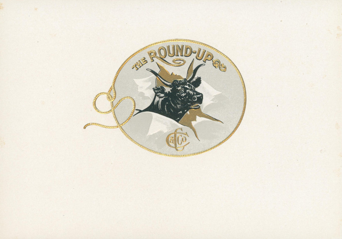 The Round Up, Cigar Label