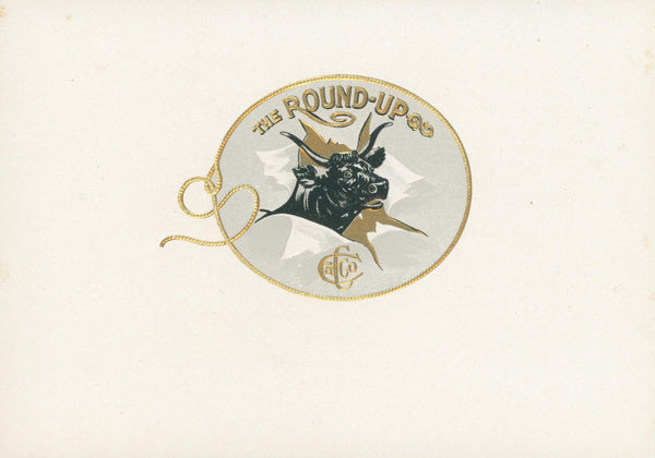 The Round Up, Cigar Label