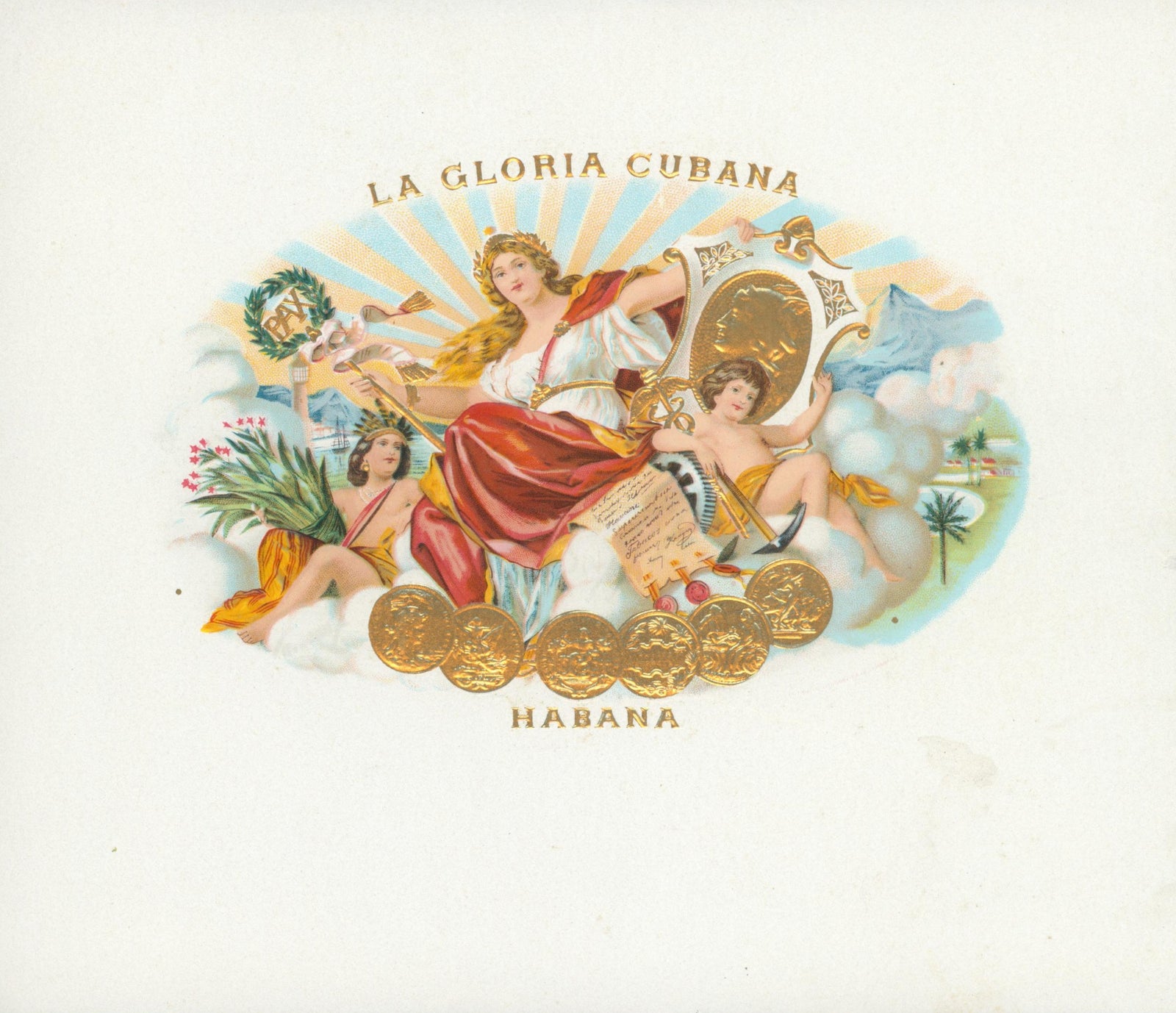 La Gloria Cubana, Cigar Label
