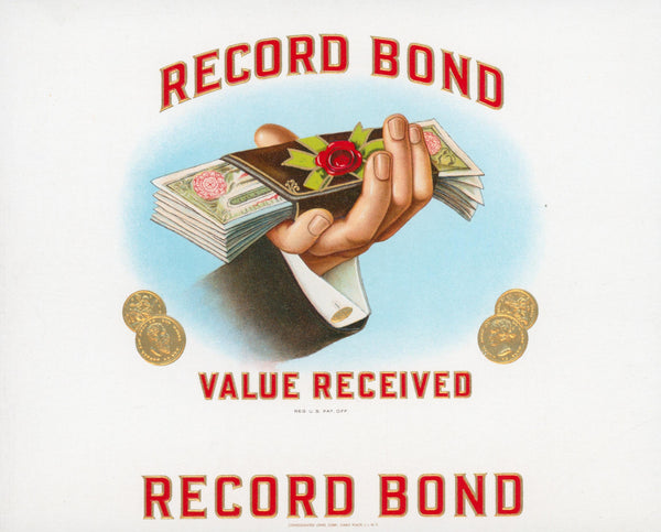 Record Bond, Cigar Label