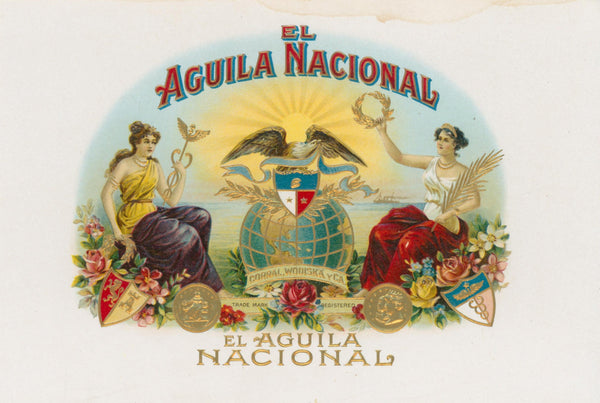 El Aguila Nacional, Cigar Label