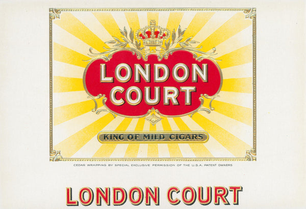 London Court, Cigar Label