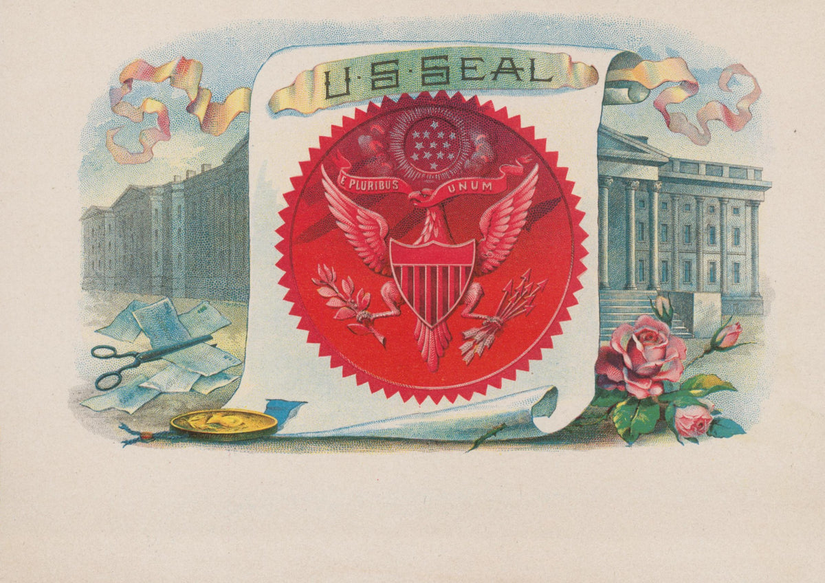 U.S. Seal, Cigar Label