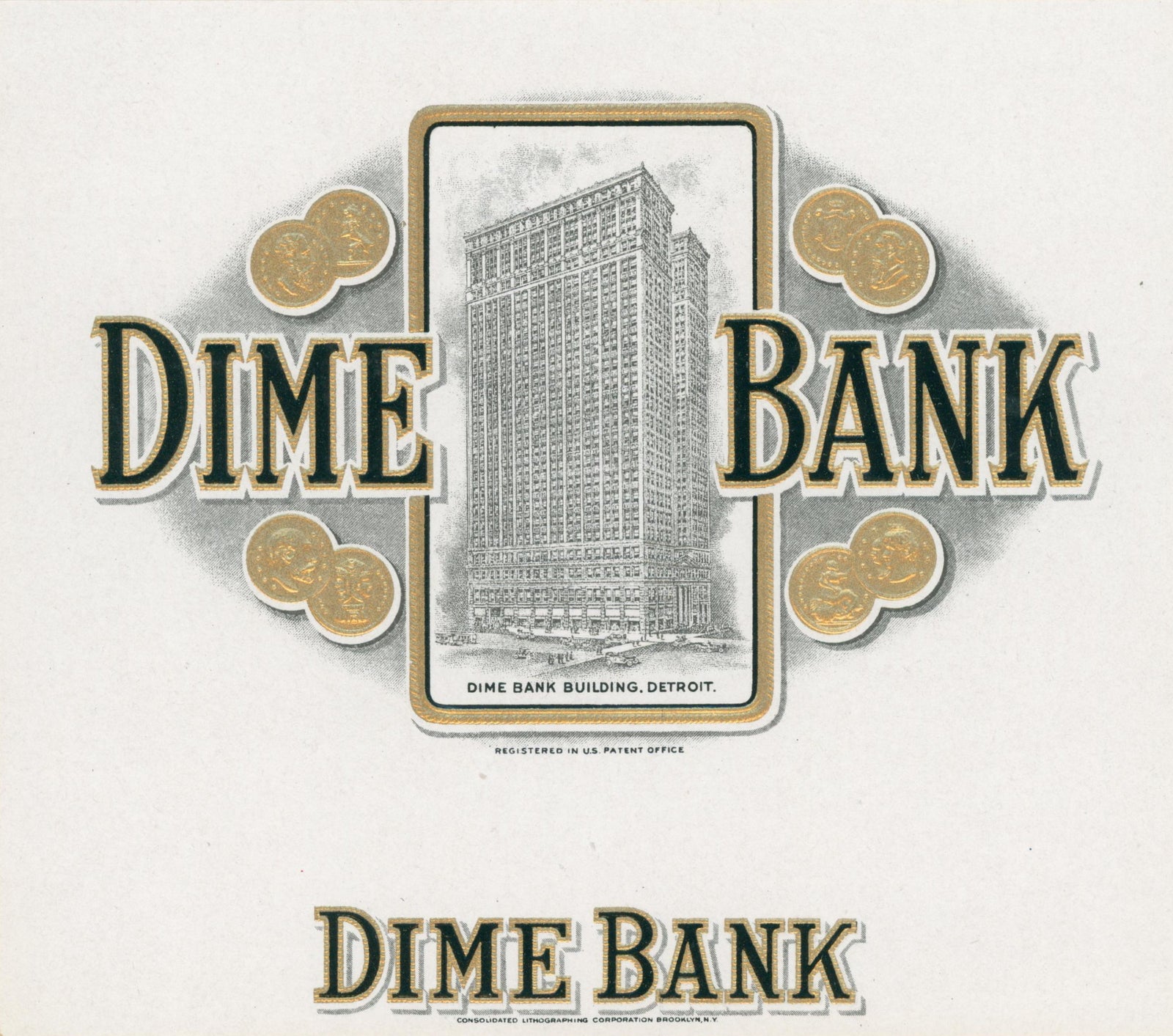 Dime Bank, Cigar Label