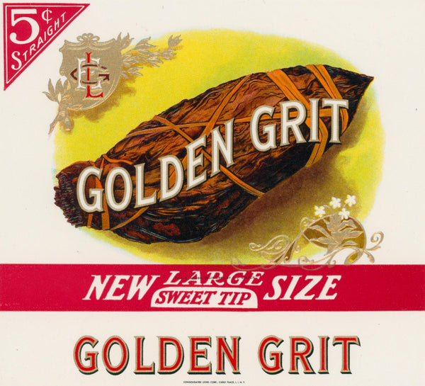 Golden Grit, Cigar Label