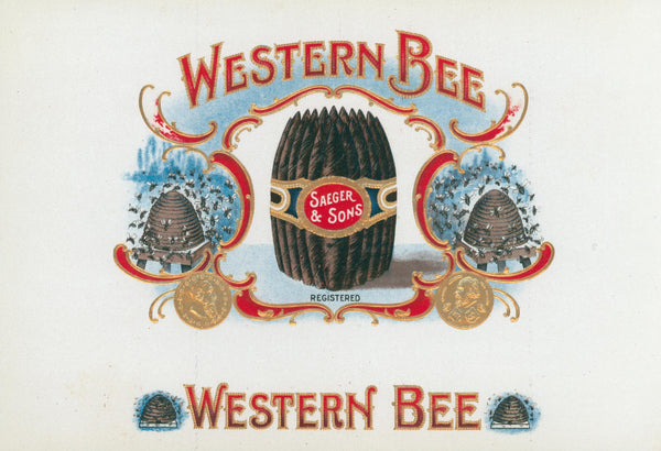 Western Bee, Cigar Label