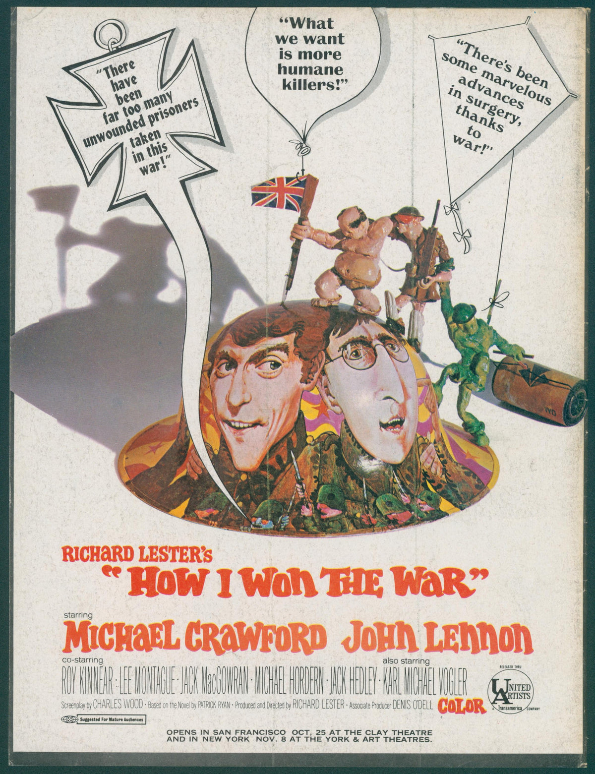 How I Won The War, Vintage Ad - Original Vintage Ad: